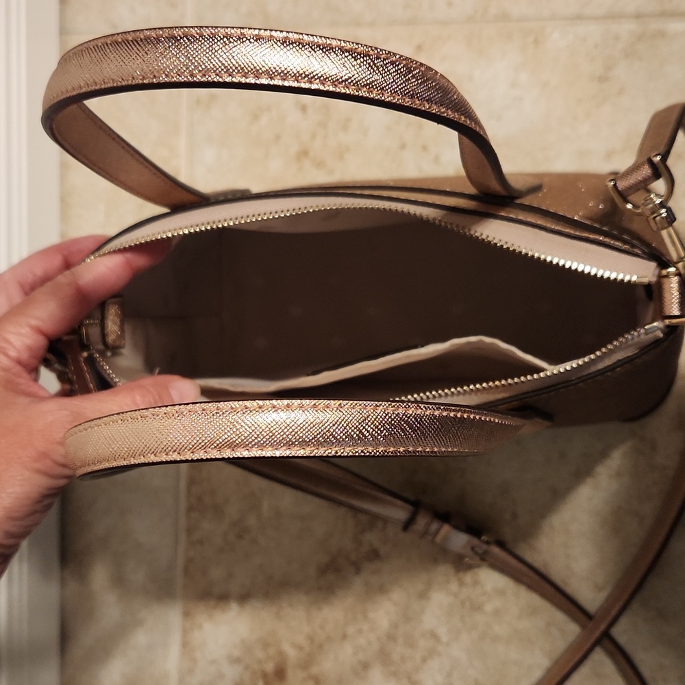 kate spade rose gold glitter purse - Picture 4 of 4